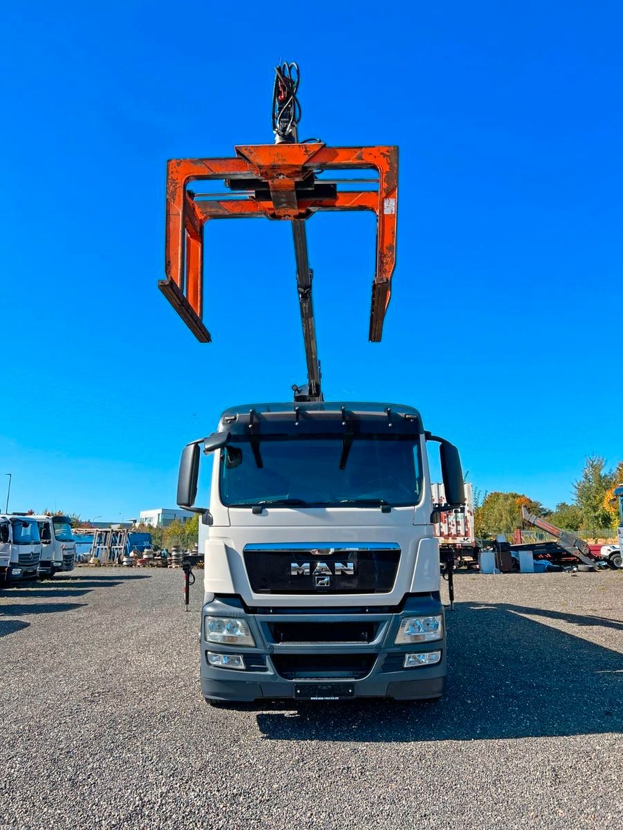 MAN – 26.480 6x2 Kran HIAB 166K | 2x hydr. +Steinzange - Bild 8