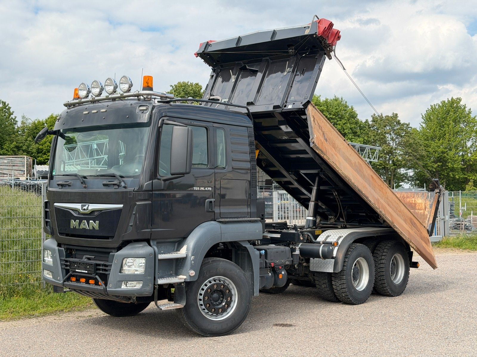 MAN – 26.470 6x4 Meiller 3S. | Bordmatik | hydr. Anh. - Bild 1