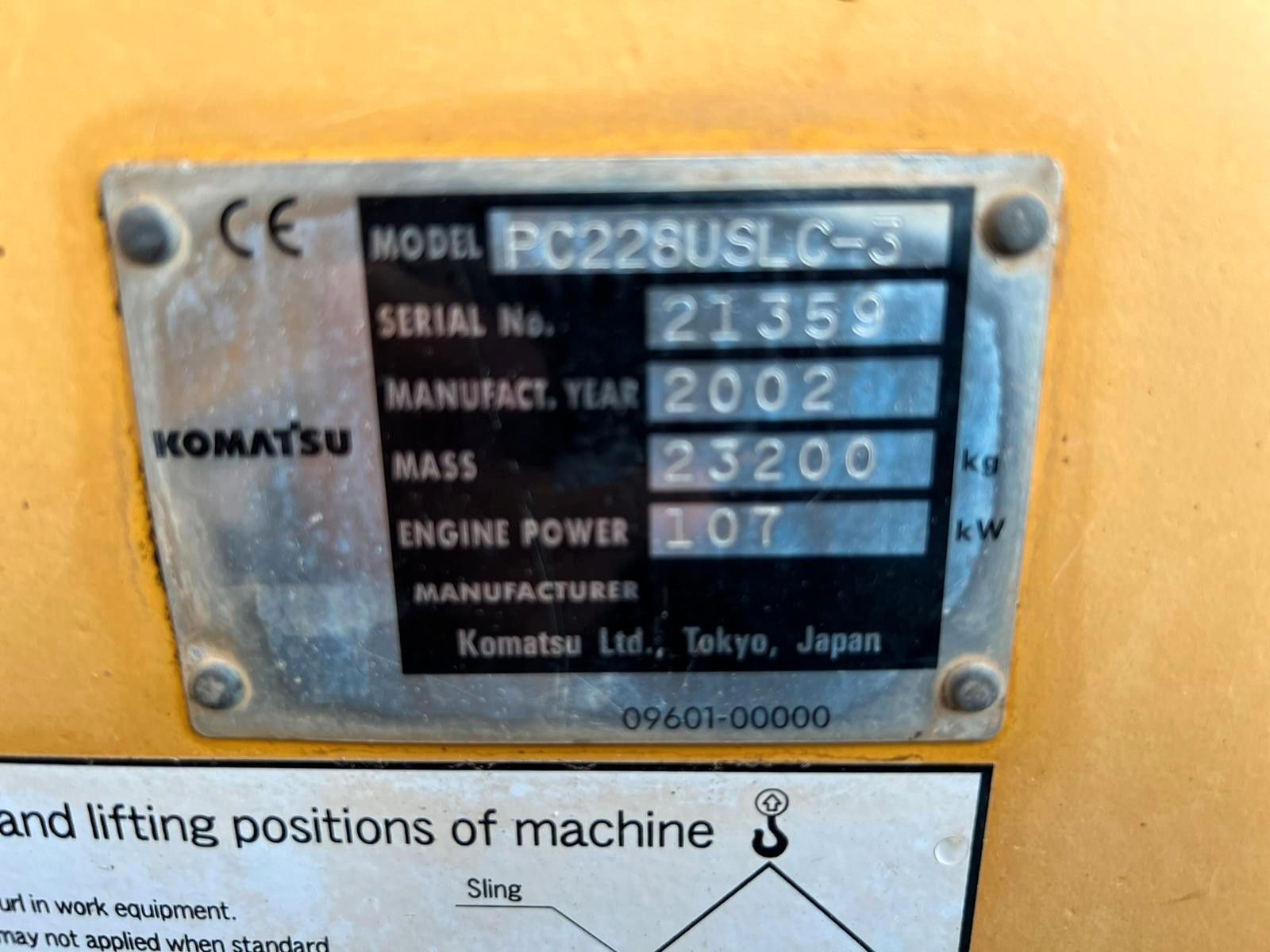 KOMATSU – PC228USLC 23200 Kg 107 Kw - Bild 15