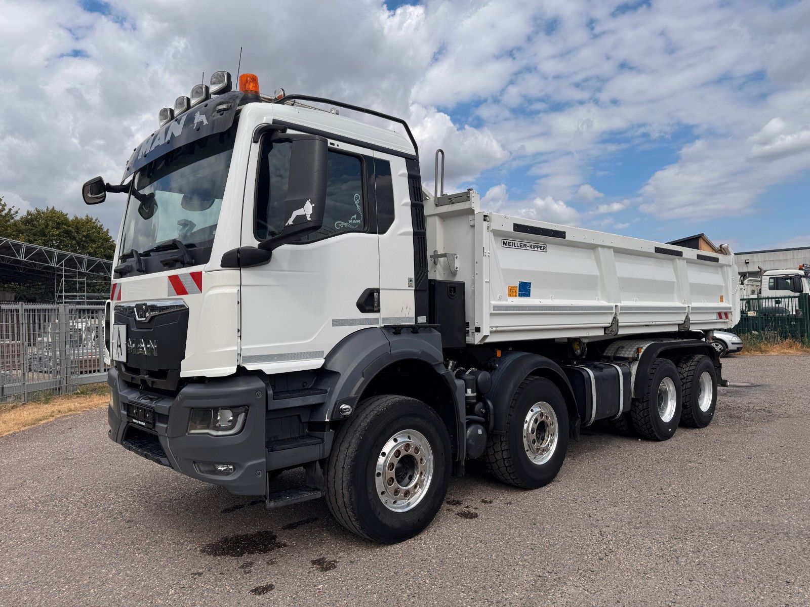 MAN – 35.470 8X4 Meiller 3S. mit Bordmatik | AHK  50er - Bild 5