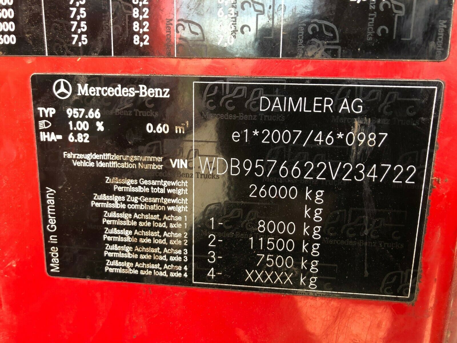 MERCEDES-BENZ – 2629 6X2 Seitenlader Speed Paddle - Bild 4