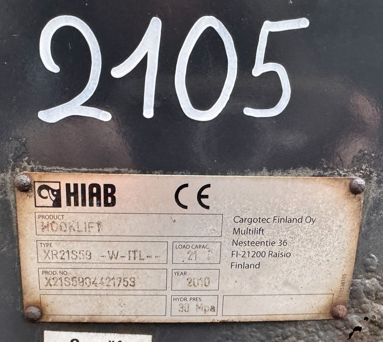 ANDERE – Multilift XR 21 Abrollaufbau - Bild 2