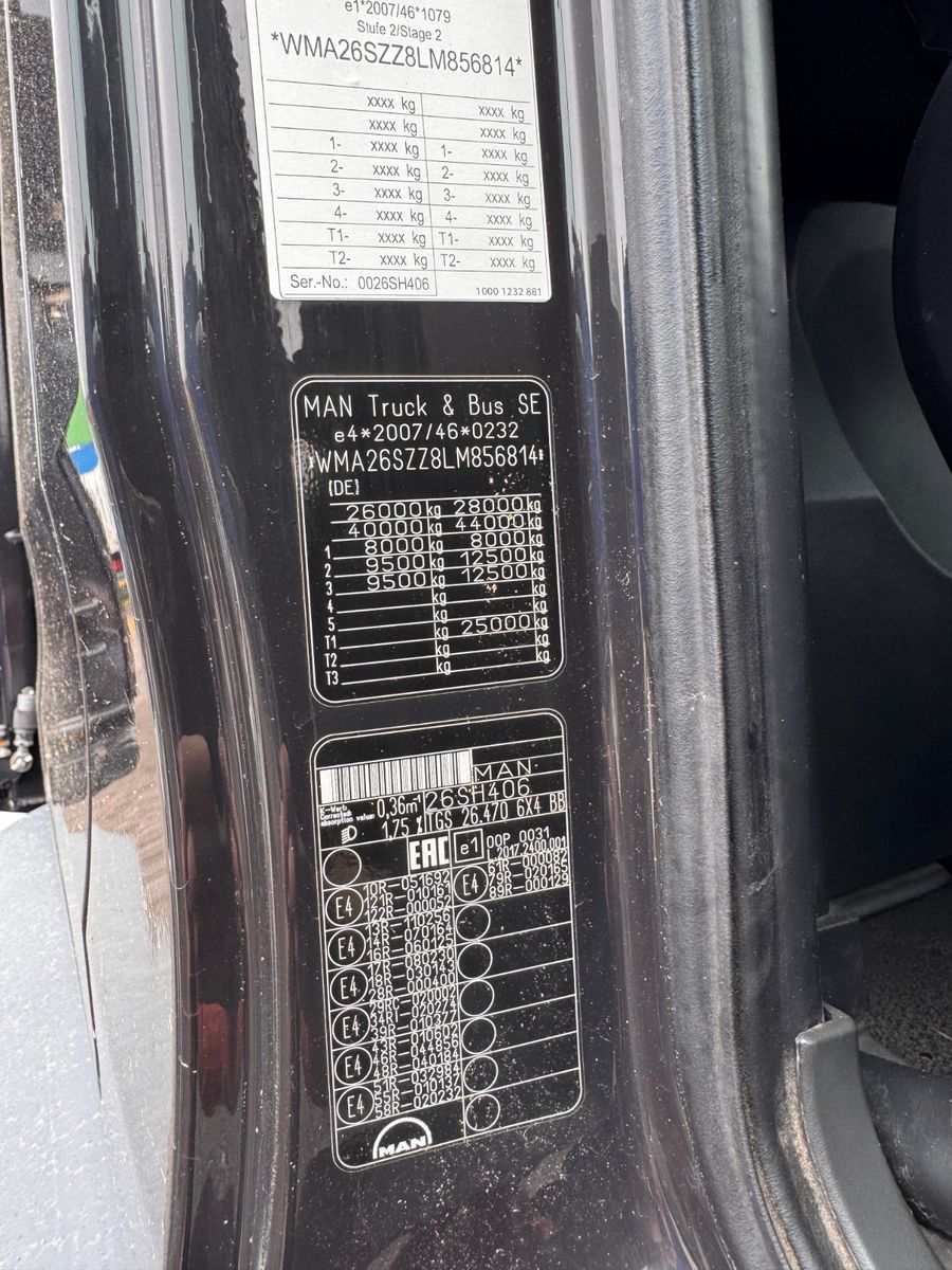 MAN – 26.470 6x4 Meiller 3S. | Bordmatik | hydr. Anh. - Bild 33