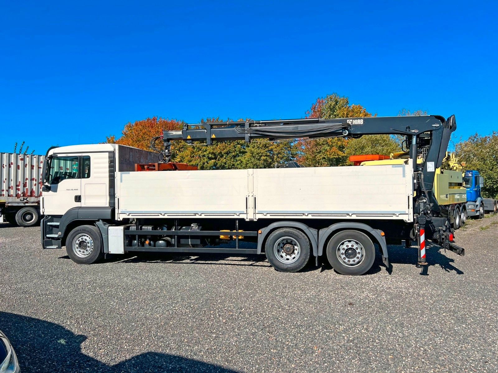 MAN – 26.480 6x2 Kran HIAB 166K | 2x hydr. +Steinzange - Bild 15