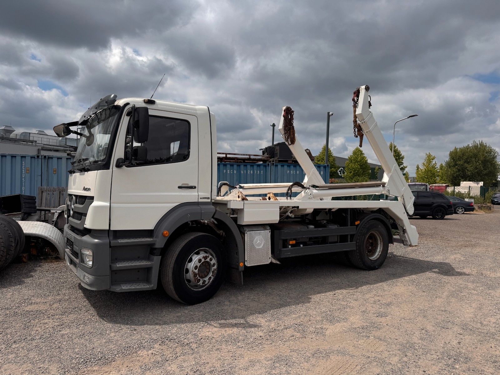 MERCEDES-BENZ – 1833 4X2 Meiller Abroller AK 12 - Bild 1