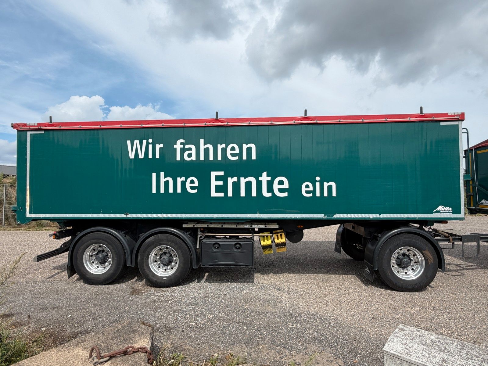 SCANIA – R500 + A. Müller ANH Kipper 24to. Retarder | Alu - Bild 6