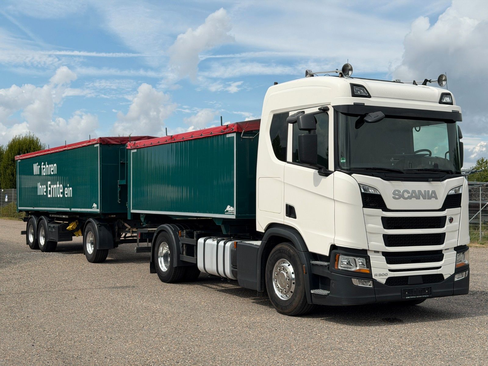 SCANIA – R500 + A. Müller ANH Kipper 24to. Retarder | Alu - Bild 3