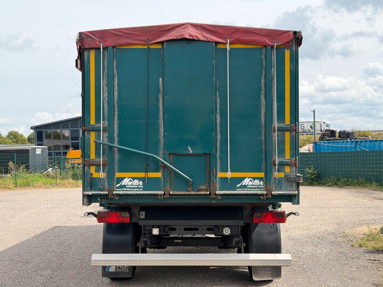 SCANIA – R500 + A. Müller ANH Kipper 24to. Retarder | Alu - Bild 8