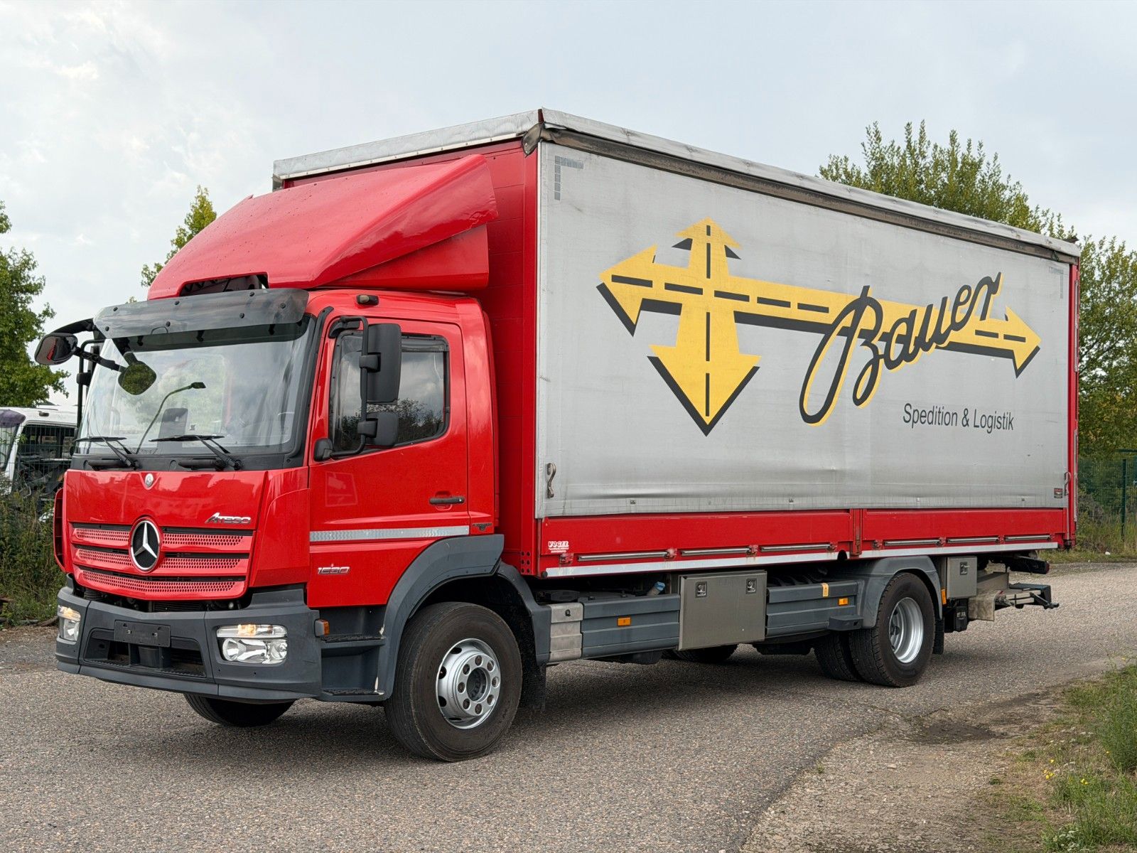 MERCEDES-BENZ – 1530 4x2 Pritsche | Edscha-Verdeck | LBW | Klima - Bild 12