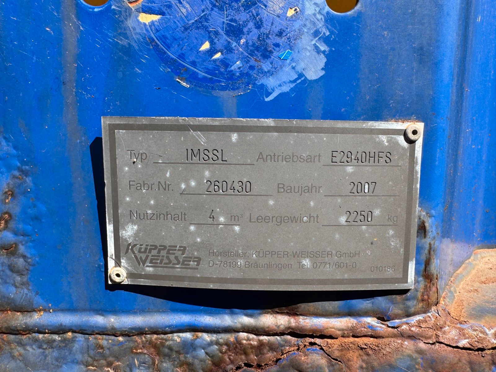 ANDERE – Abrollaufbau Salzstreuer IMSSL - Bild 2