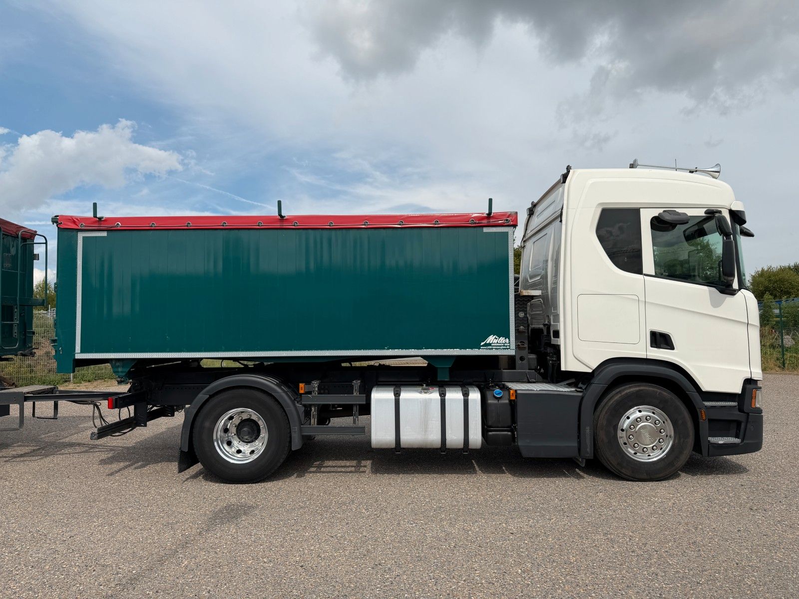 SCANIA – R500 + A. Müller ANH Kipper 24to. Retarder | Alu - Bild 4