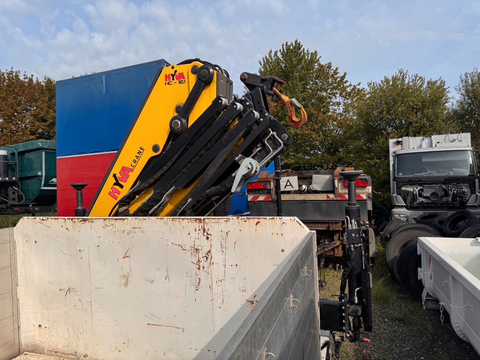 ANDERE – Abrollcontainer mit KRAN kaum benutzt Top Zust. - Bild 5