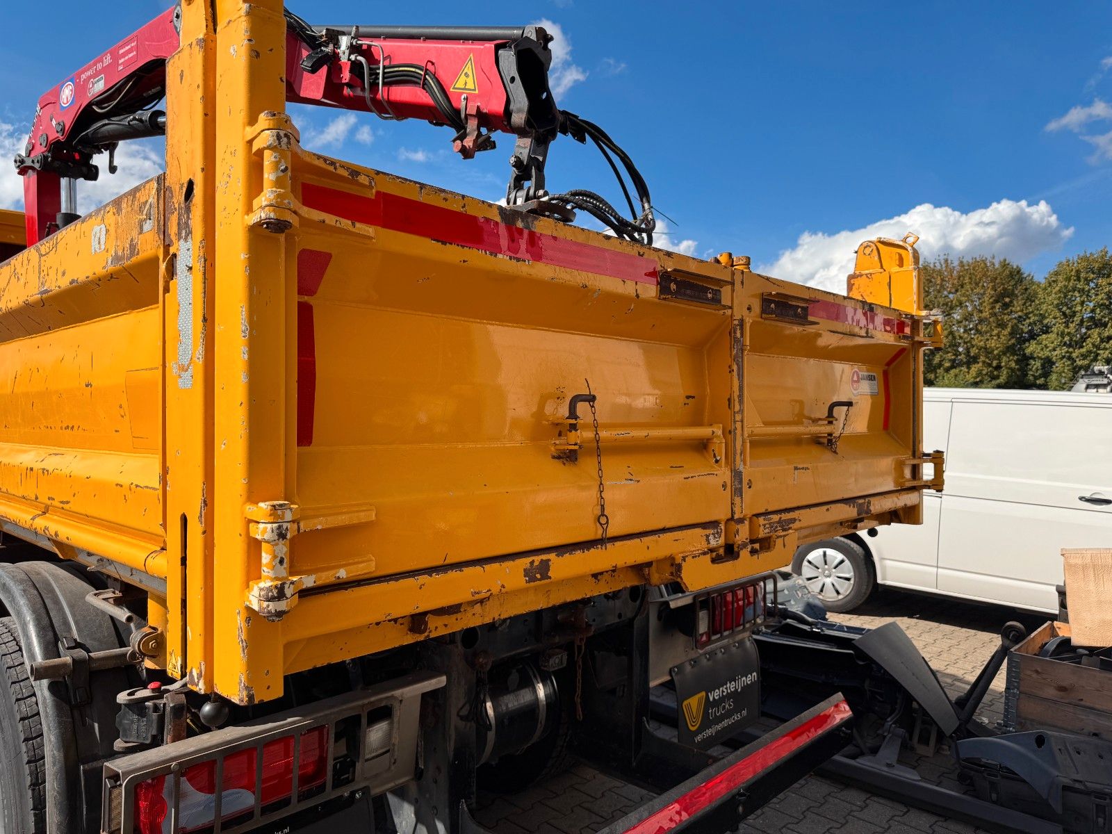 ANDERE – HMF 1020K1 & Hyva 2 Seitenkipper - Bild 5