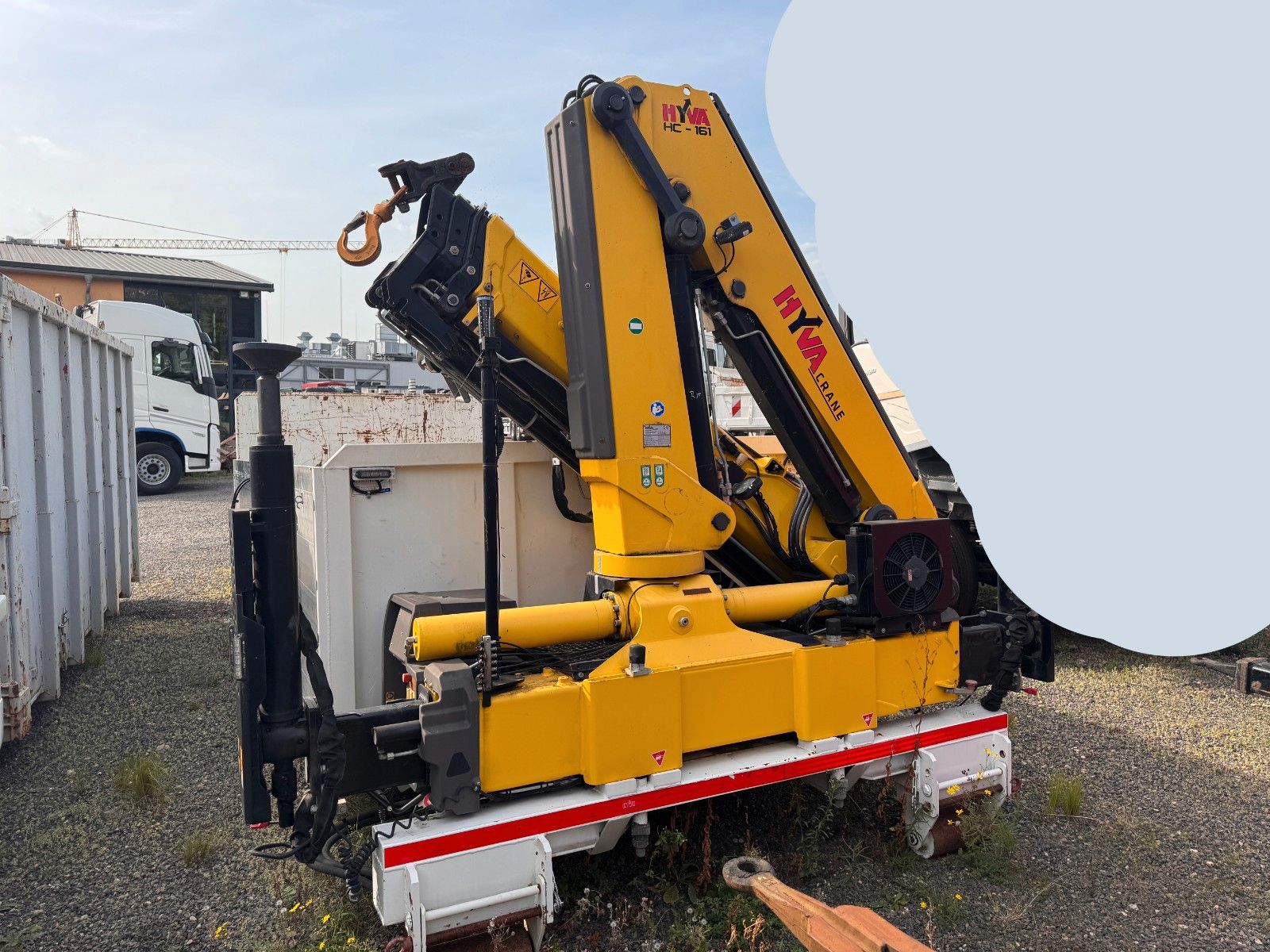 ANDERE – Abrollcontainer mit KRAN kaum benutzt Top Zust. - Bild 1