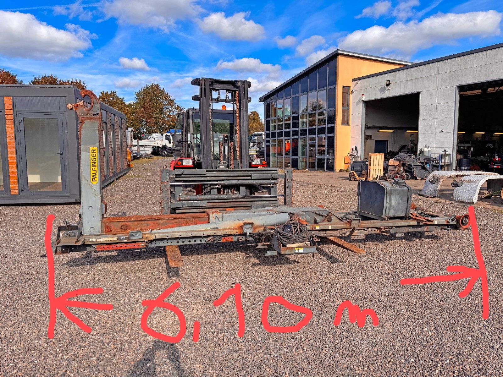 ANDERE – Palift Abrollkipperaufbau  3 Achser - Bild 1