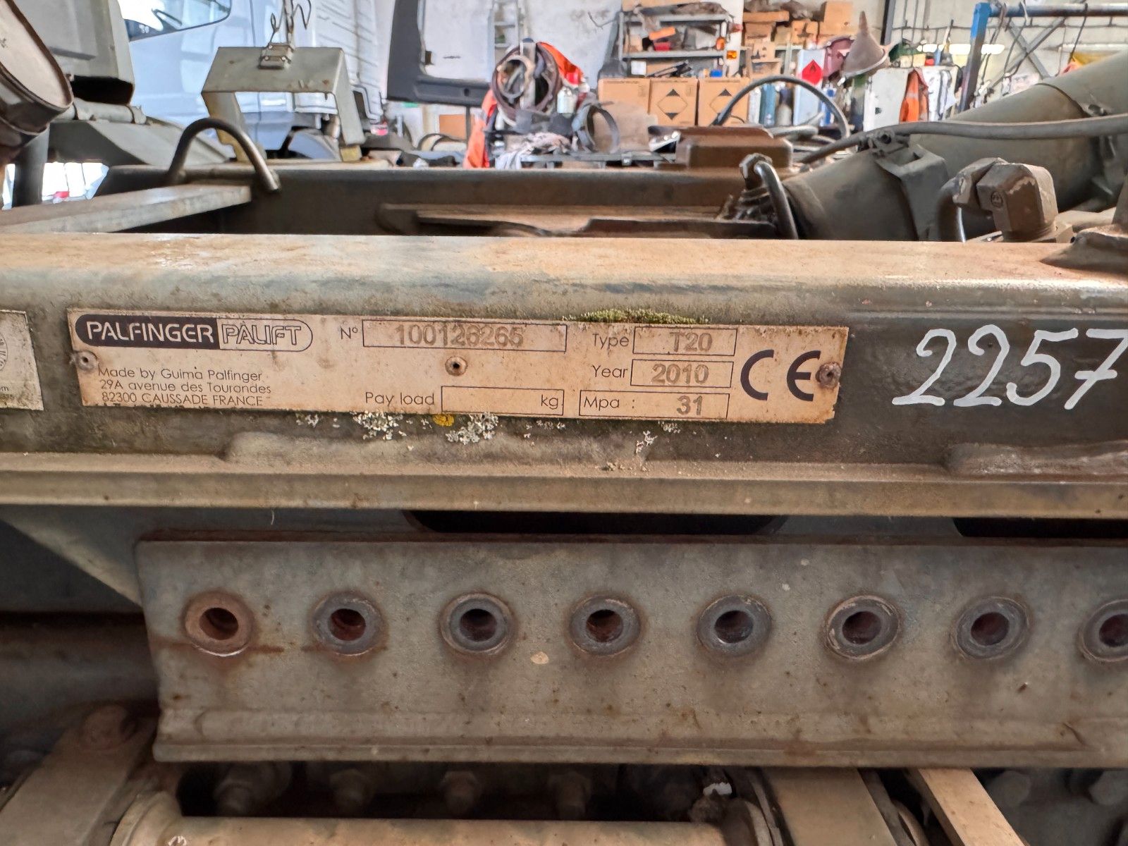 ANDERE – Palift Abrollkipperaufbau 3 Achser - Bild 2