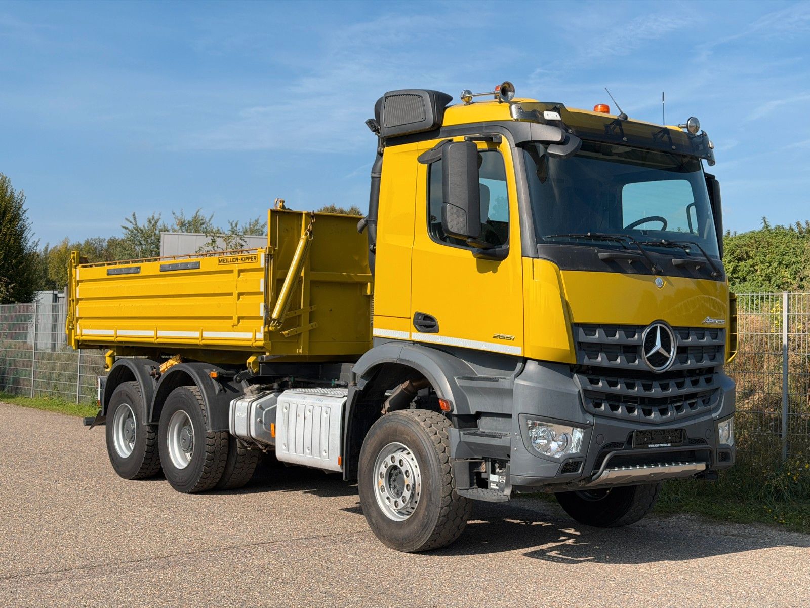 MERCEDES-BENZ – 2651 K 6x4 3S.Kipper*MEILLER*Bordmatik*9t.VA*TRK - Bild 9
