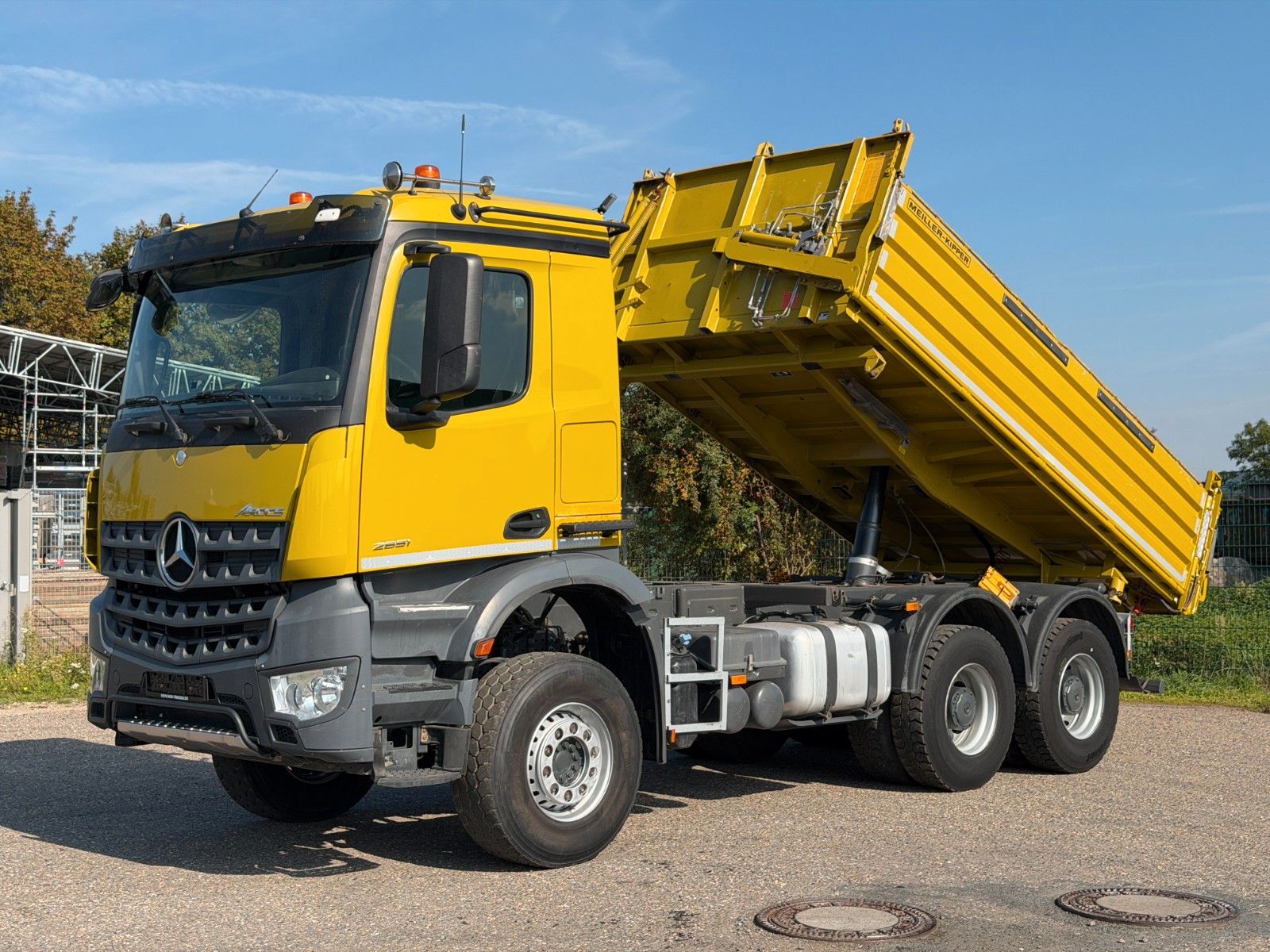 MERCEDES-BENZ – 2651 K 6x4 3S.Kipper*MEILLER*Bordmatik*9t.VA*TRK - Bild 1